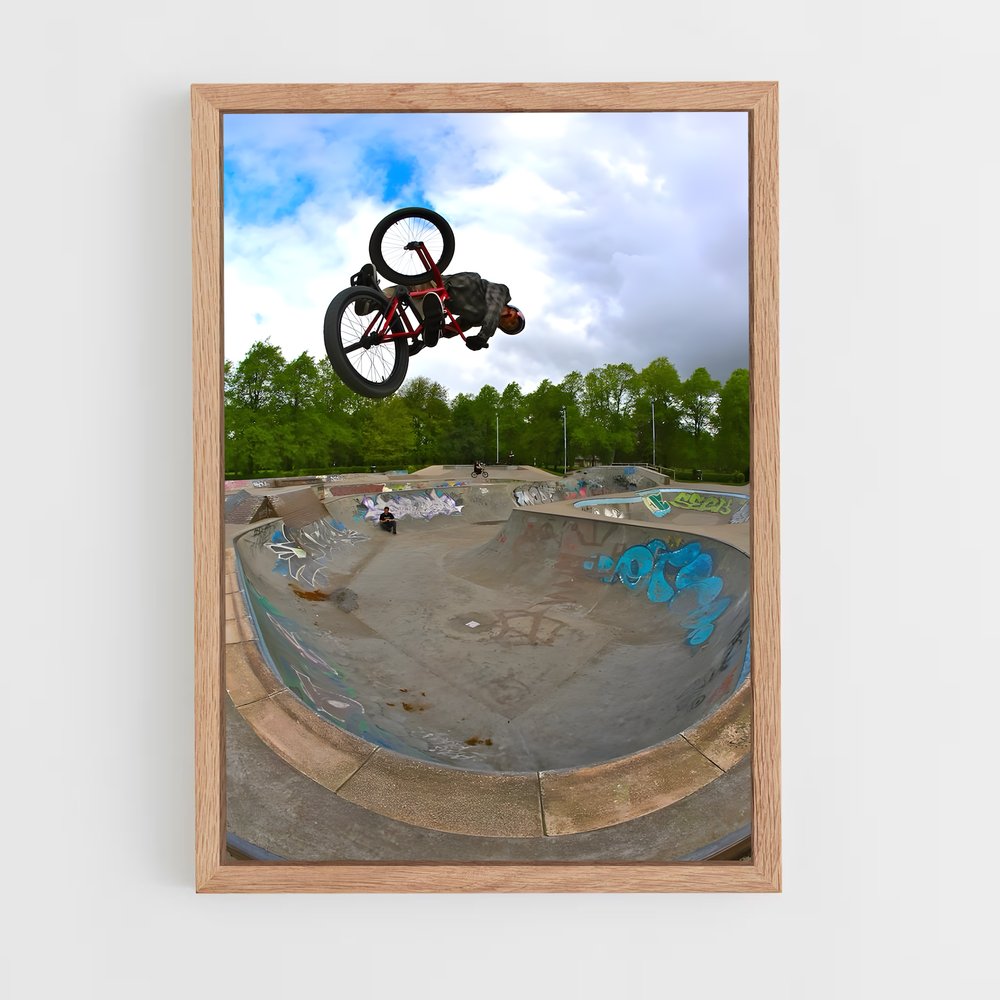 Poster Airborne Skate – affiche BMX (vue 4)